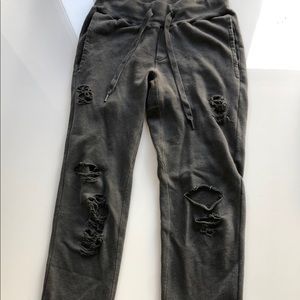 Sweatpants w/ rips - NSF